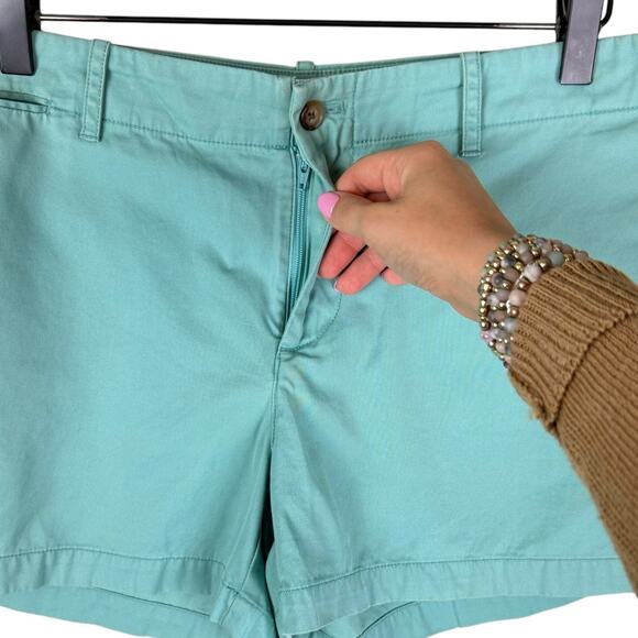 Polo Ralph Lauren Women's Blue Mid Rise 100% Cotton Casual Chino Shorts - Picture 4 of 9